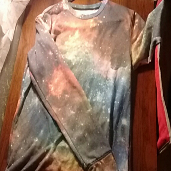 Galaxy On The Byas Crewneck Sweater
