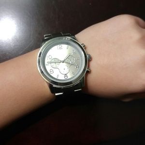 Silver Cotton On Trilogy Watch