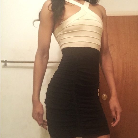 Black and Tan dress