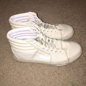 Sk8 Hi-Slim VANS - white