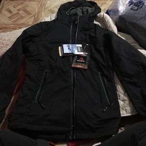 Outdoor research polartec hooded jacket