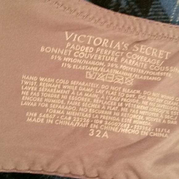 Purple Victoria secret Bra.