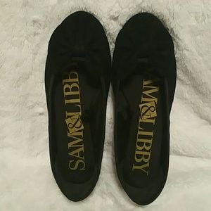 Sam & Libby Black Bow Flats