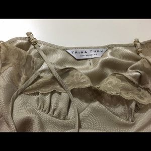Trina Turk silk lace camisole
