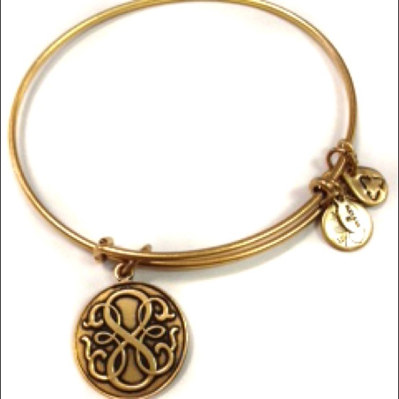 Alex and Ani Jewelry - Alex and Ani gold pathway of life bangle