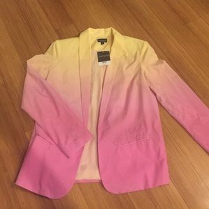 Top shop ombré blazer