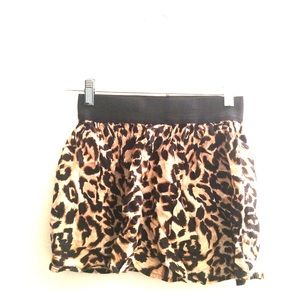 Cheetah Print Skirt