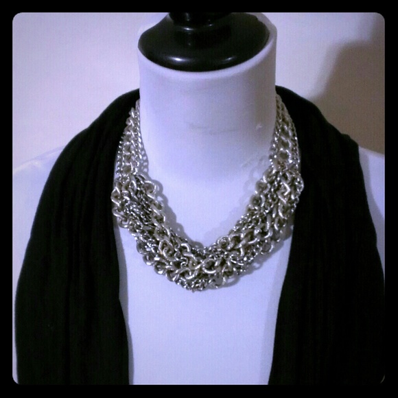 Silver Multi-Link Necklace