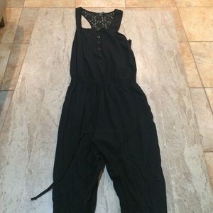 Black lance jumpsuit