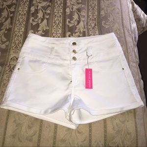White shorts