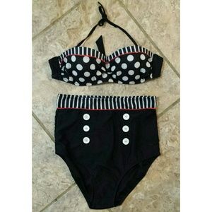 Brand new never worn high waisted bikini