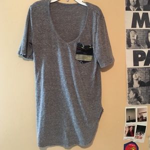 Nollie grey small frocket shirt!