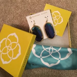 Kendra Scott - Black Iridescent Danielle Earrings