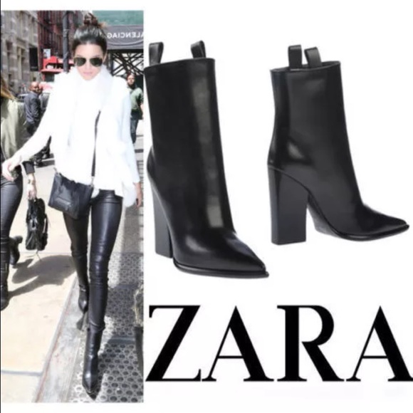 Zara Black Boots