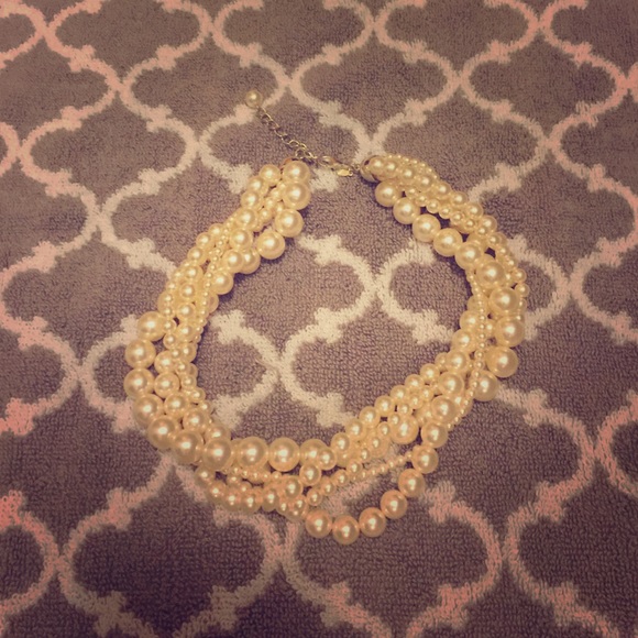Faux Pearl Necklace