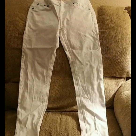 White jeans