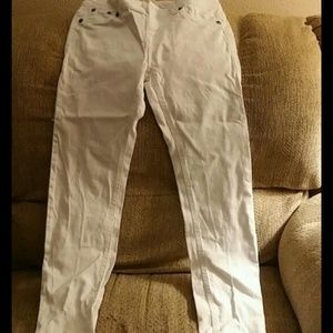 White jeans