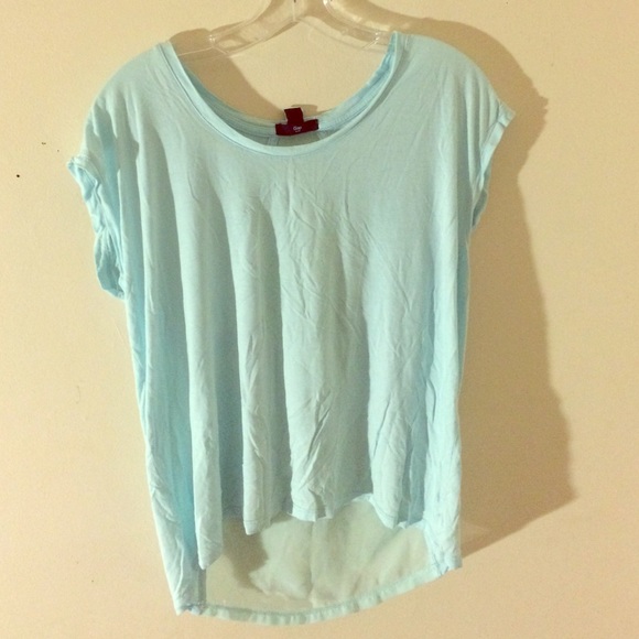 Light blue high-low top from Gap