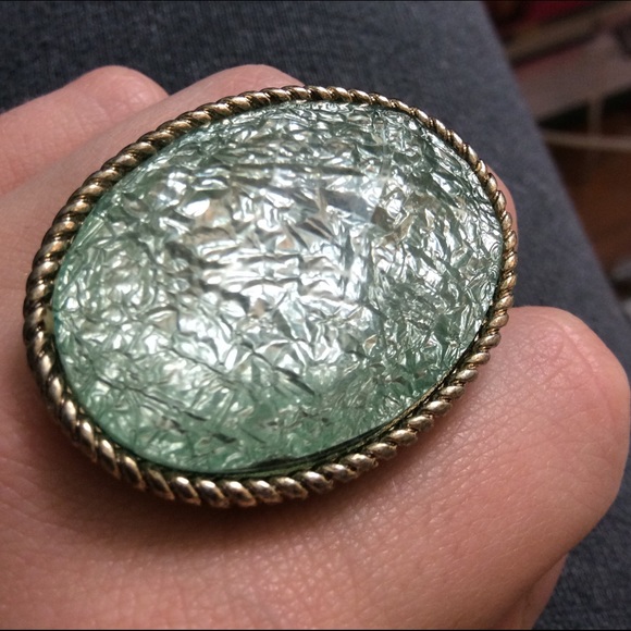 Large stoned ring
