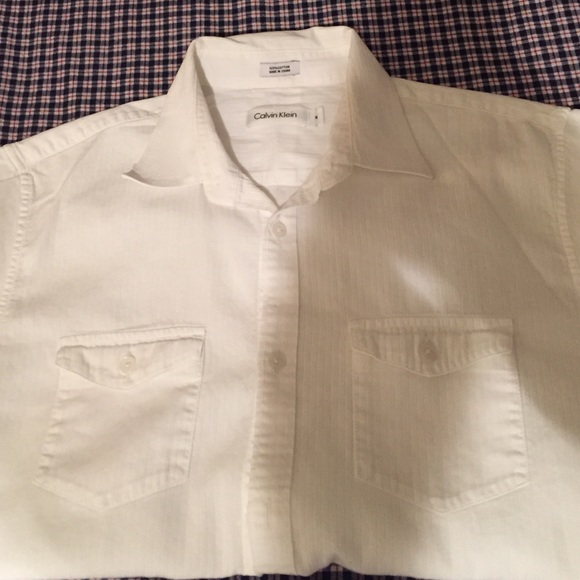 Calvin Klein White Short Sleeve