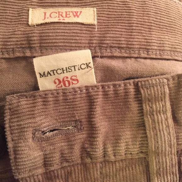 J.Crew Matchstick Skinny Cord