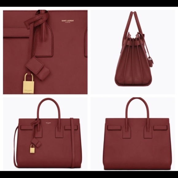 ✳️💠SOLD 💠✳️ Saint Laurent Sac De Jour - Oxblood