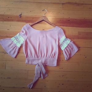 Brand new blush top