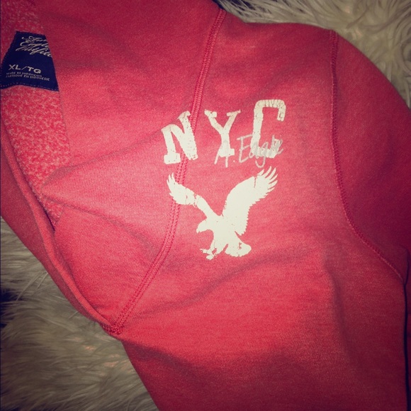Pink A&E hoodie