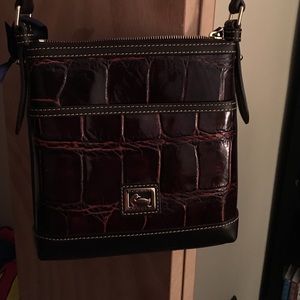 Cranberry Leather New Dooney & Bourke bag.