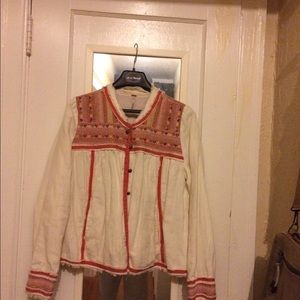 Free people jacket shirt