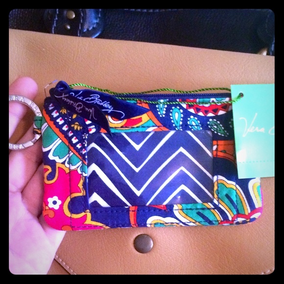 Vera Bradley Venetian Paisley ID Case NWT