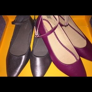 BUNDLE of Pointed-Toe Flats. NWOT