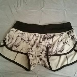 Lululemon 4 way stretch shorts