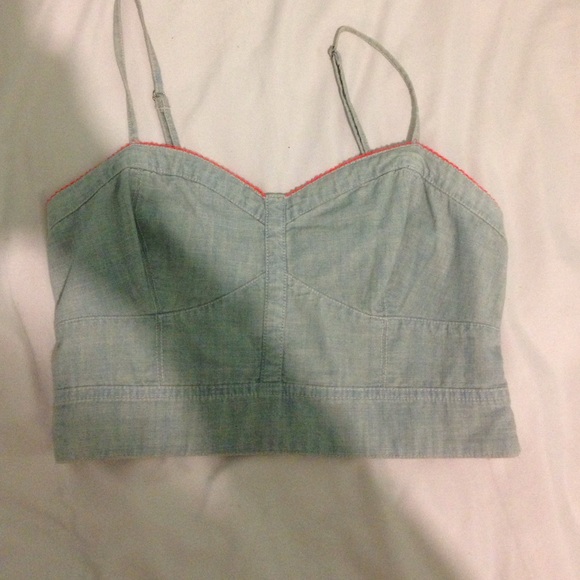 American eagle cropped tank