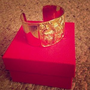 Gold Lilly Pulitzer Cuff Bracelet
