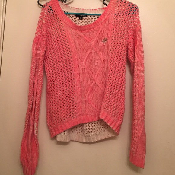 Pink sweater