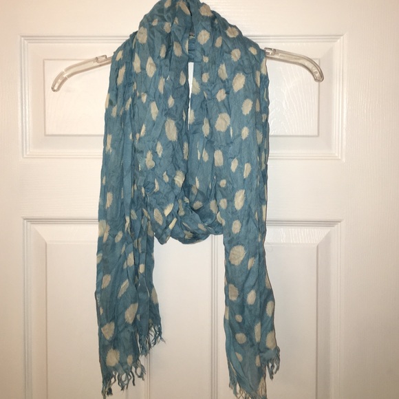 Blue and white American Eagle scarf - Picture 1 of 2