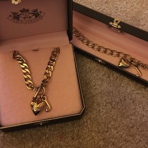 Juicy Couture Charm Bracelet & Necklace