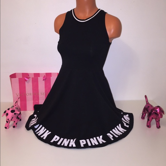 PINK Victoria's Secret Dresses & Skirts - 🚫SOLD🚫NEW PINK VS SKATER DRESS LOGO