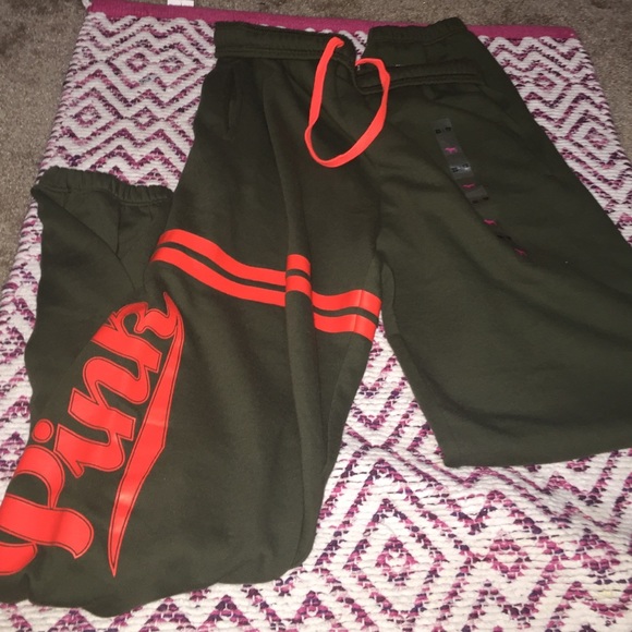 NWT VS PINK Campus Pants sz XS