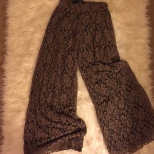 Lace pants