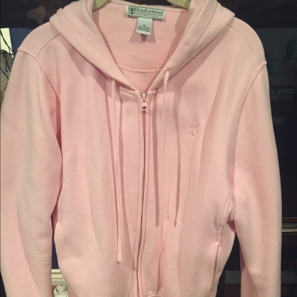 cozy pink hoodie