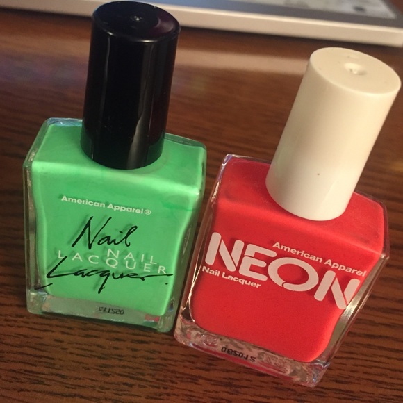 American Apparel nail polishes