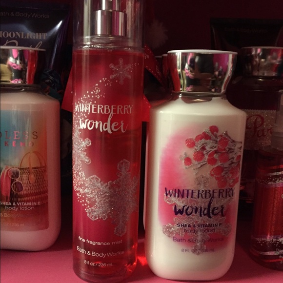 Winterberry wonder bath and body works
