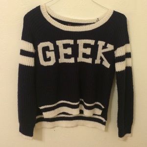 Geek sweater