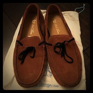 MENS - 8 Beautiful suede moccasins