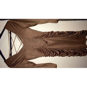 BEBE criss cross dress. Size Medium