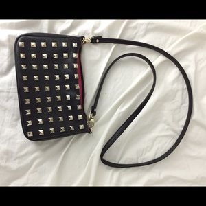 Black Studded Purse