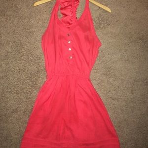 Peach dress Back out