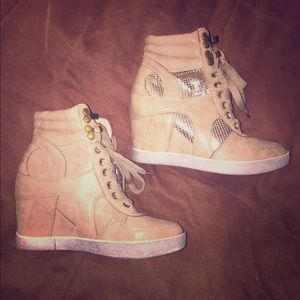 French Sneaker Wedges